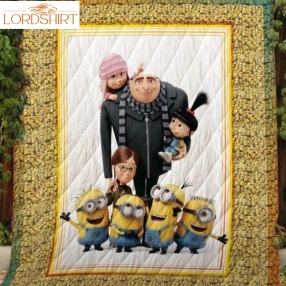 Minions 3D Customized Quilt Blanket