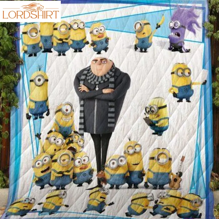 Minions 3D Customized Quilt