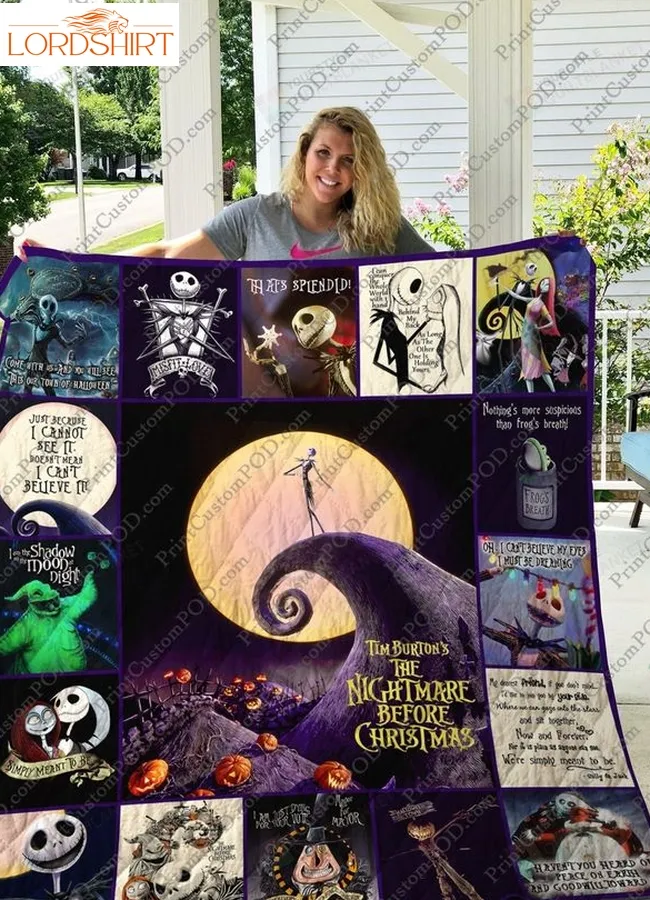 Mofi  The Nightmare Before Christmas Quilt Blanket For Fans