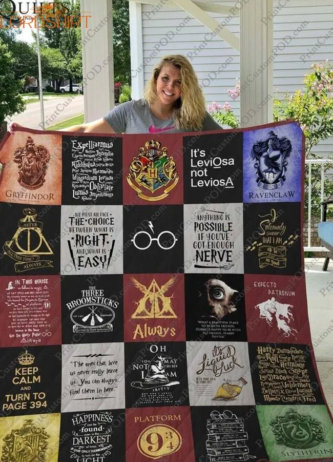 New Harry Potter 3D Customized Quilt