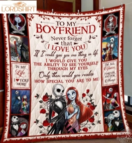 Nightmare Boyfriend Ability To See Yourself 3D Quilt Blanket