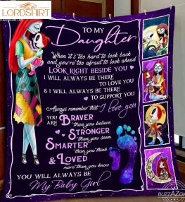 Nightmare Daughter Mom Beside You Love You Support You 3D Quilt Blanket