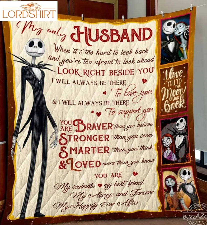 Nightmare Husband Beside You Love You Support You 3D Quilt Blanket