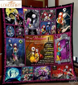 Nightmare Husband Braver Stronger Smarter 3D Quilt Blanket