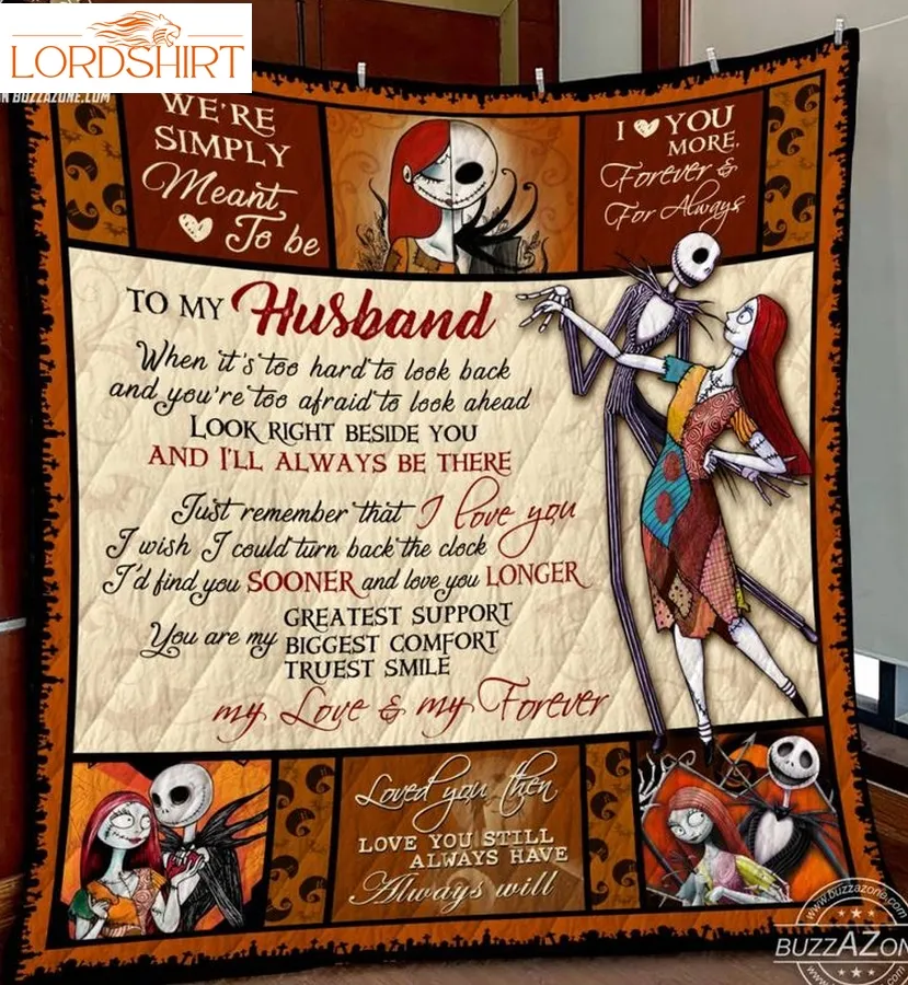 Nightmare Husband Greatest Support Biggest Comfort 3D Quilt Blanket