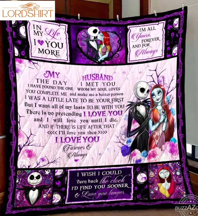 Nightmare Husband Love Of My Lasts 3D Quilt Blanket