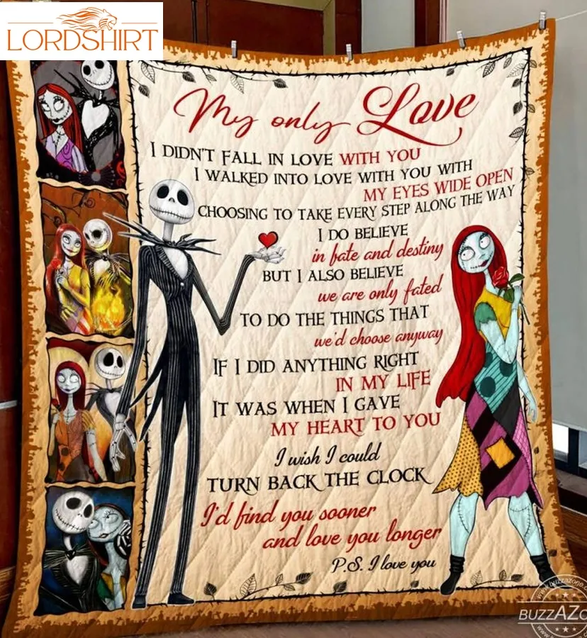 Nightmare My Love Walked Into Love 3D Quilt Blanket