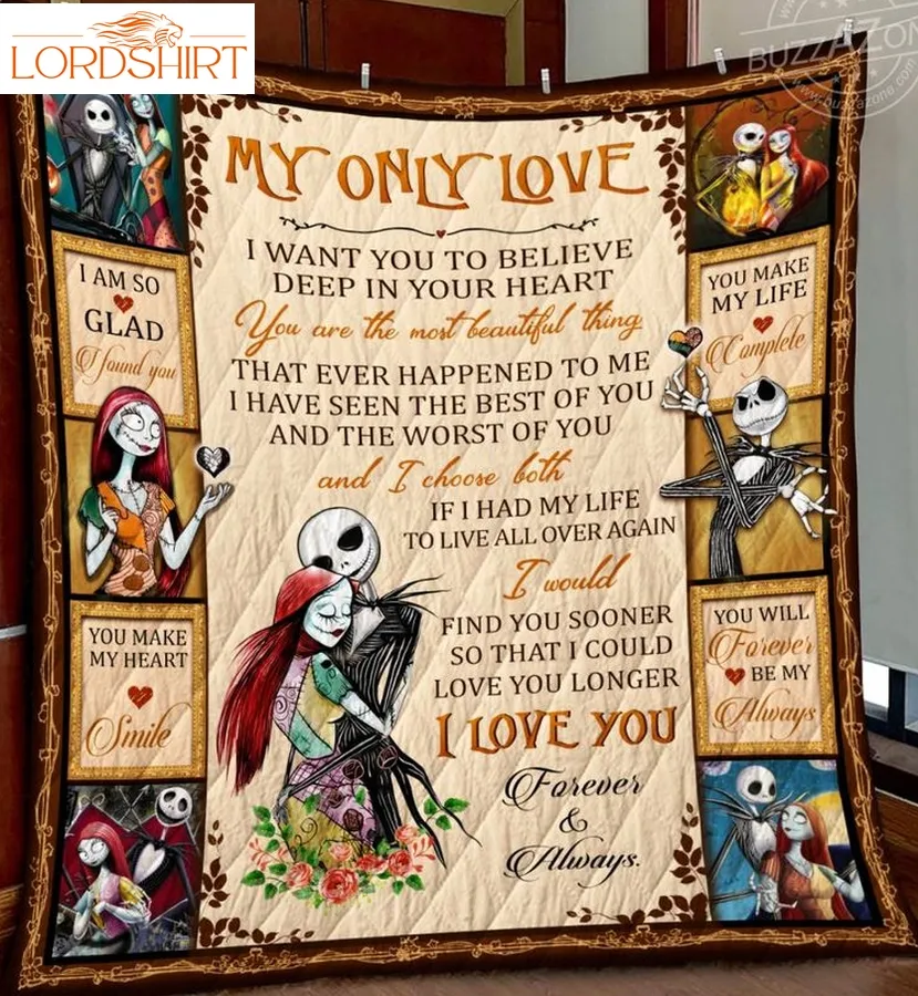 Nightmare My Lovechoose Both 3D Quilt Blanket