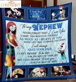 Nightmare Nephew Have Your Back 3D Quilt Blanket