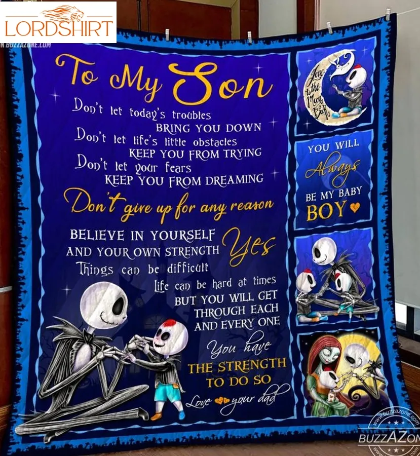 Nightmare Som Dad Don't Give 3D Quilt Blanket