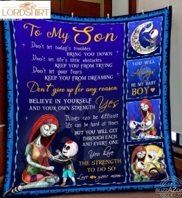 Nightmare Son Mom Don't Give 3D Quilt Blanket