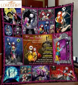 Nightmare Wife Braver Stronger Smarter 3D Quilt Blanket