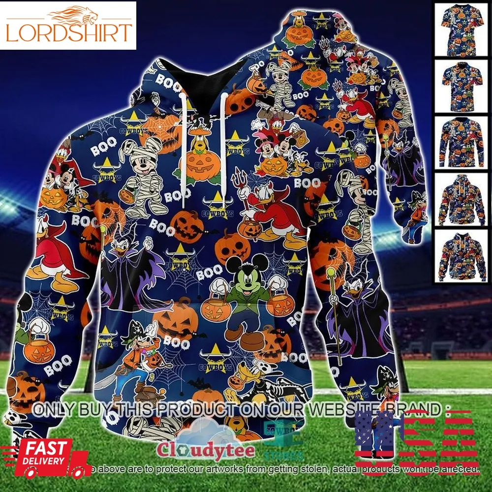 North Queensland Cowboys Mickey Friends Halloween Shirt, Hoodie  