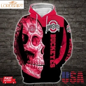 Ohio State Buckeyes Ncaa Mickey Christmas 3D Hoodie For Men For Women