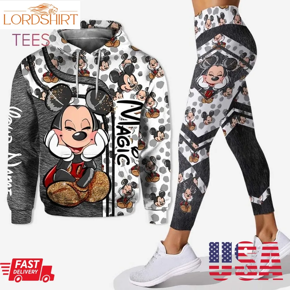 Personalized Mickey Mouse Hoodie Leggings All Over Print  Nl91