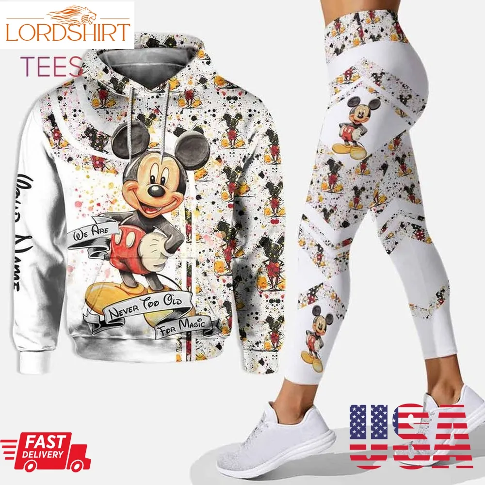 Personalized Mickey Mouse Hoodie Leggings Limited