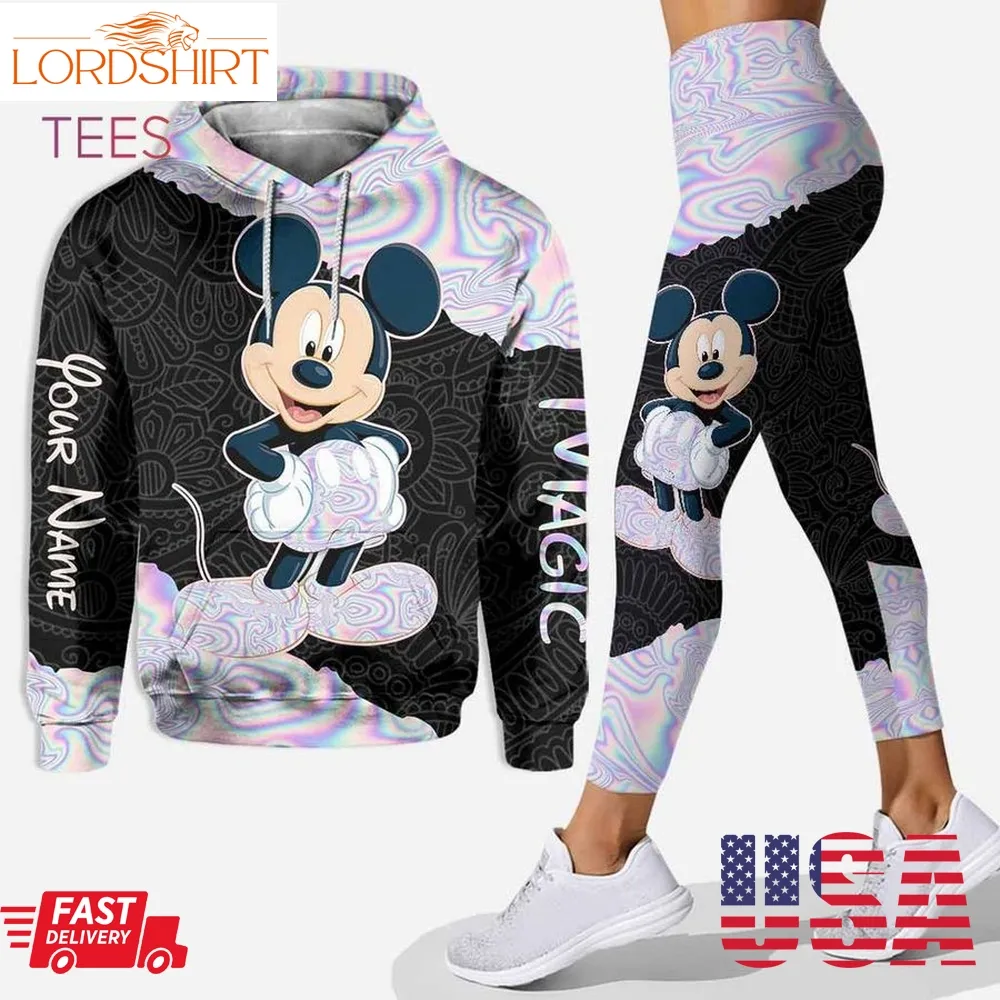 Personalized Mickey Mouse Hoodie Leggings Luxury