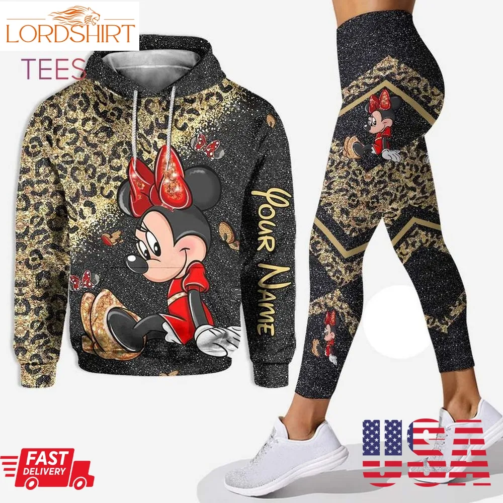 Personalized Minnie Mouse Hoodie Leggings Limited Edition