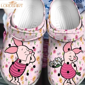 Piglet Winnie The Pooh Rubber Crocs Crocband Clogs