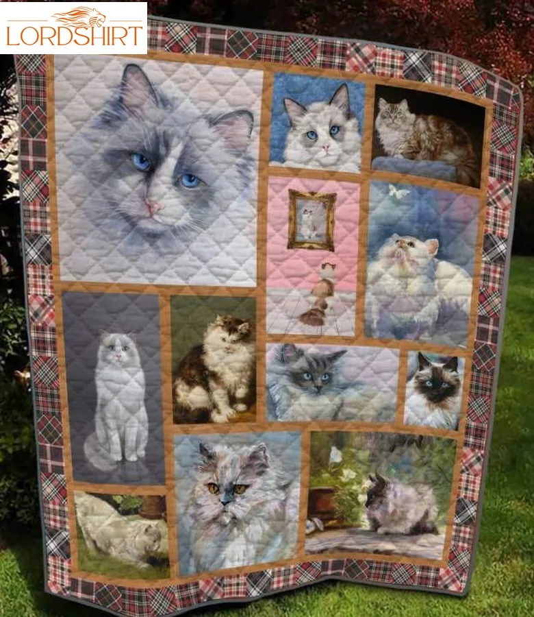 Ragdoll Cat 3D Customized Quilt