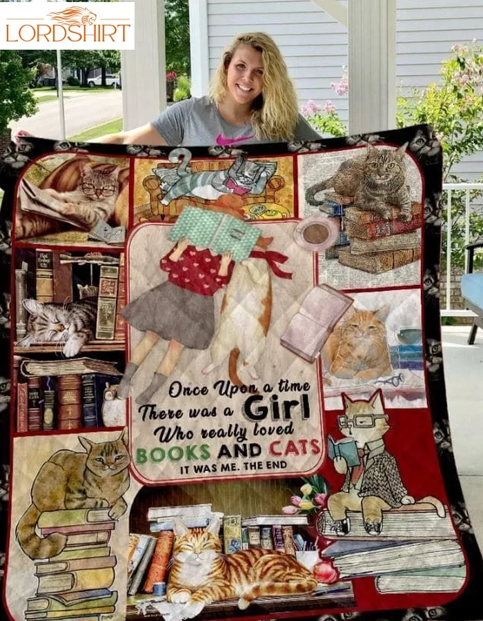 Reading Reading With Cats Awesome 3D Customized Quilt