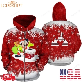 Santa Mickey Christmas For Mickey Lovers 3D All Over Print