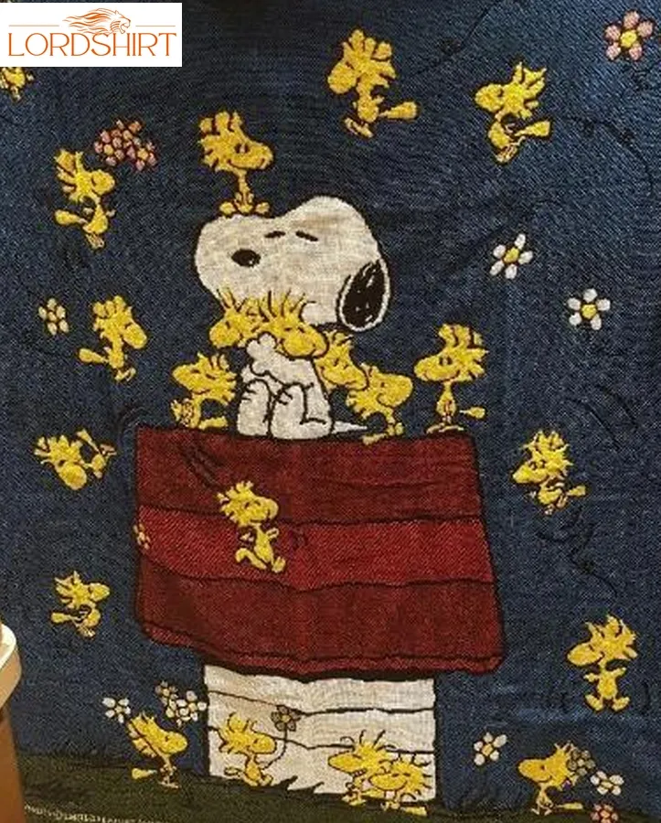 Snoopy Woodstock Quilt Blanket Tr12 Dup