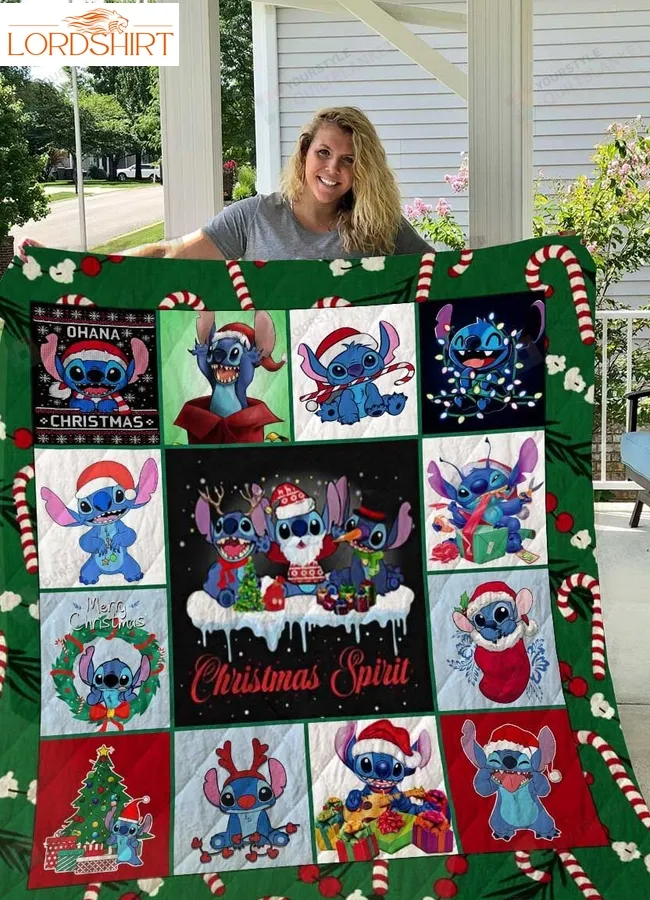 Stitch Christmas Quilt Blanket