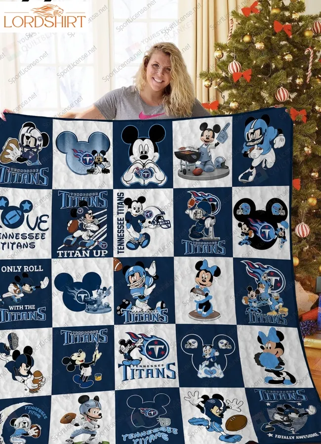 Tennessee Titans Disney Quilt Blanket