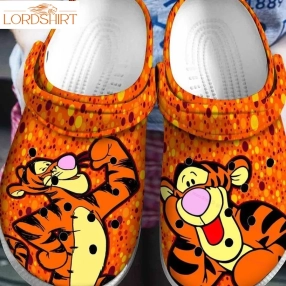 Tigger Winnie The Pooh Rubber Crocs Crocband Clogs