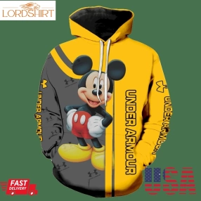 Under Armour Mickey Mouse All Over Print K1056 Hoodie Zipper