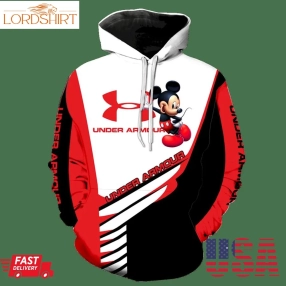 Under Armour Mickey Mouse Full Over Print V1310 Hoodie Zipper