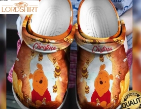 Winne Pooh Personalized Crocs Crocband Clog