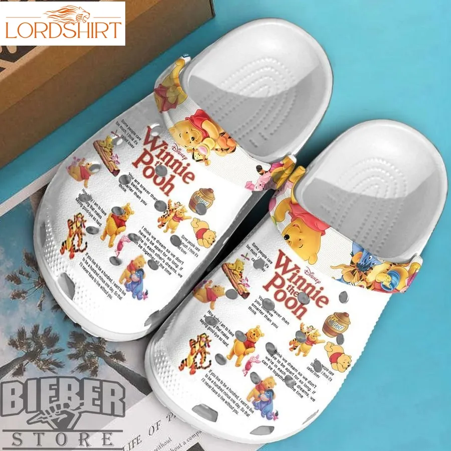 Winnie The Pooh Crocs Clog Shoes