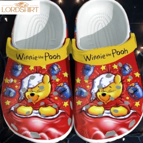 Winnie The Pooh Crocs Crocband Clogs  Shoes