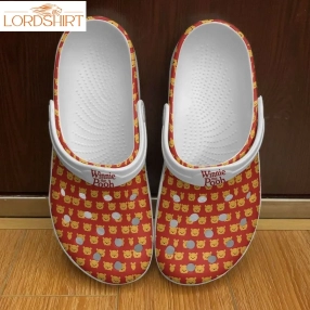 Winnie The Pooh Cute Crocs Crocband Clog Comfortable Water Shoes