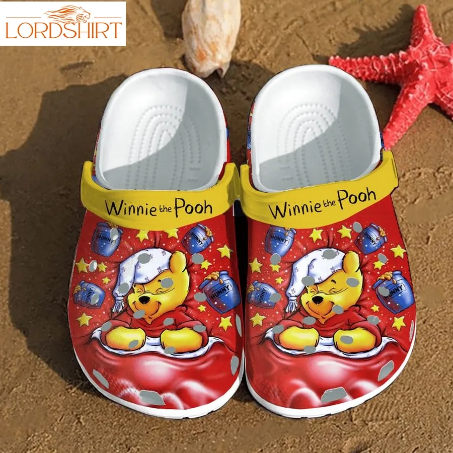 Winnie The Pooh Hunny For Men And Women Rubber Crocs Crocband Clogs