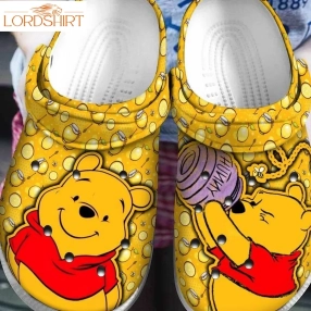 Winnie The Pooh Pooh Bee Rubber Crocs Crocband Clogs