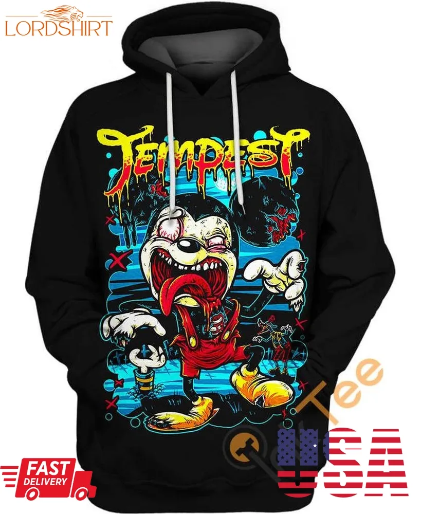 Zombie Mickey Hoodie 3D