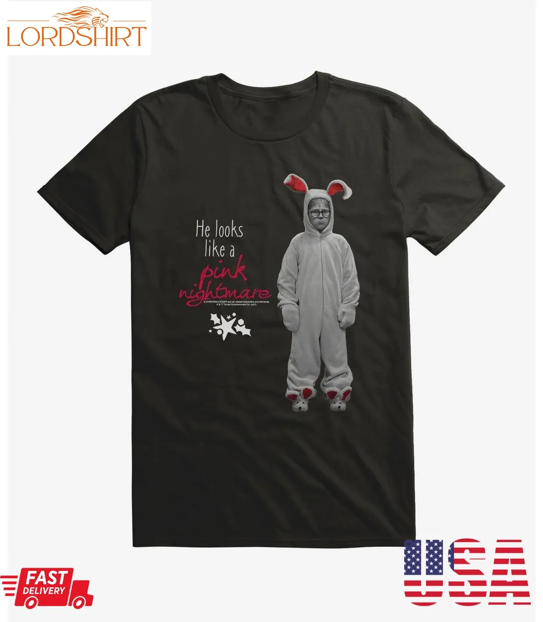 A Christmas Story Fluffy Bunny T Shirt