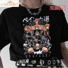 Akatsuki Pain Cool Design Naruto Shippuden Unisex T Shirt