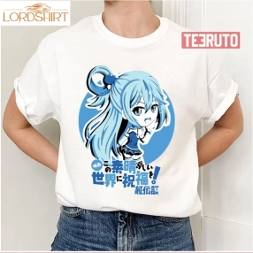 Aqua Chibi Style Ikigaisekai Konosuba Unisex T Shirt