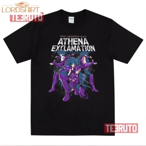 Athena Exclamation Saint Seiya Knights Of The Zodiac Unisex T Shirt