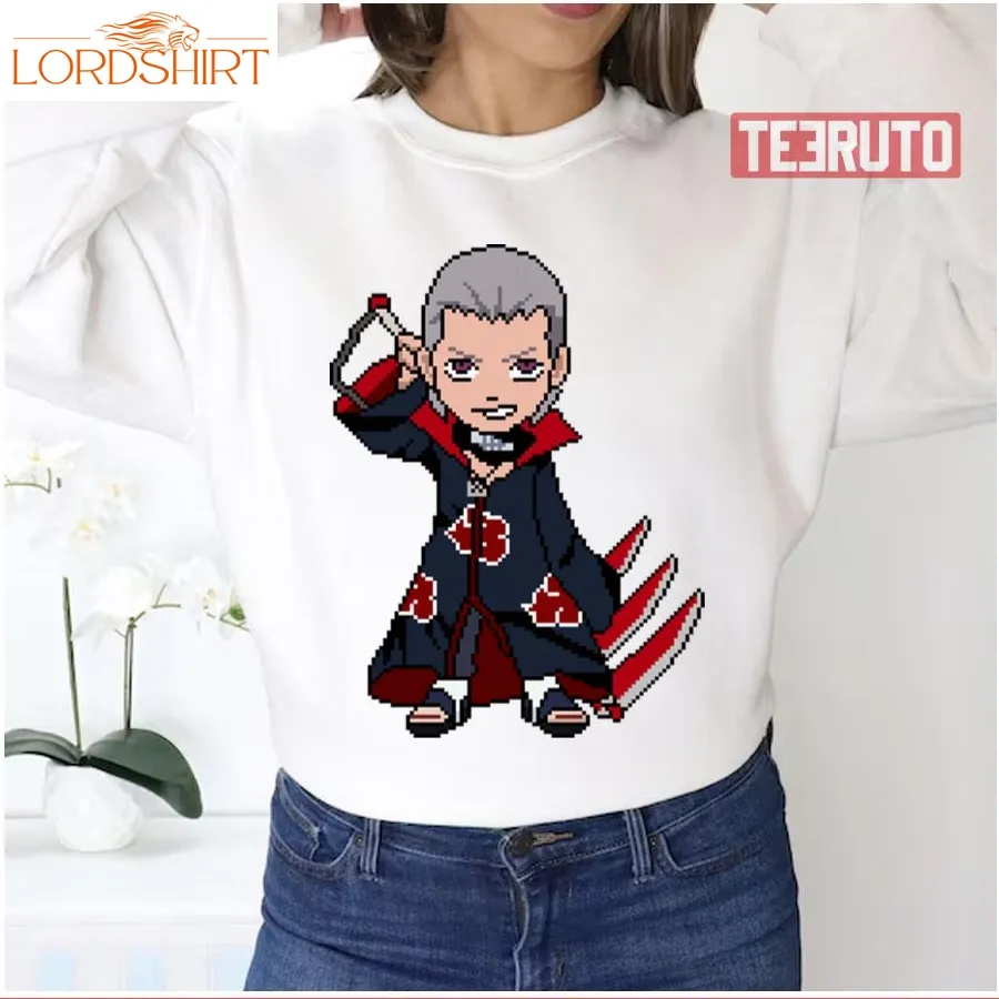 Baby Hidan Pixel Naruto Shippuden Unisex Sweatshirt