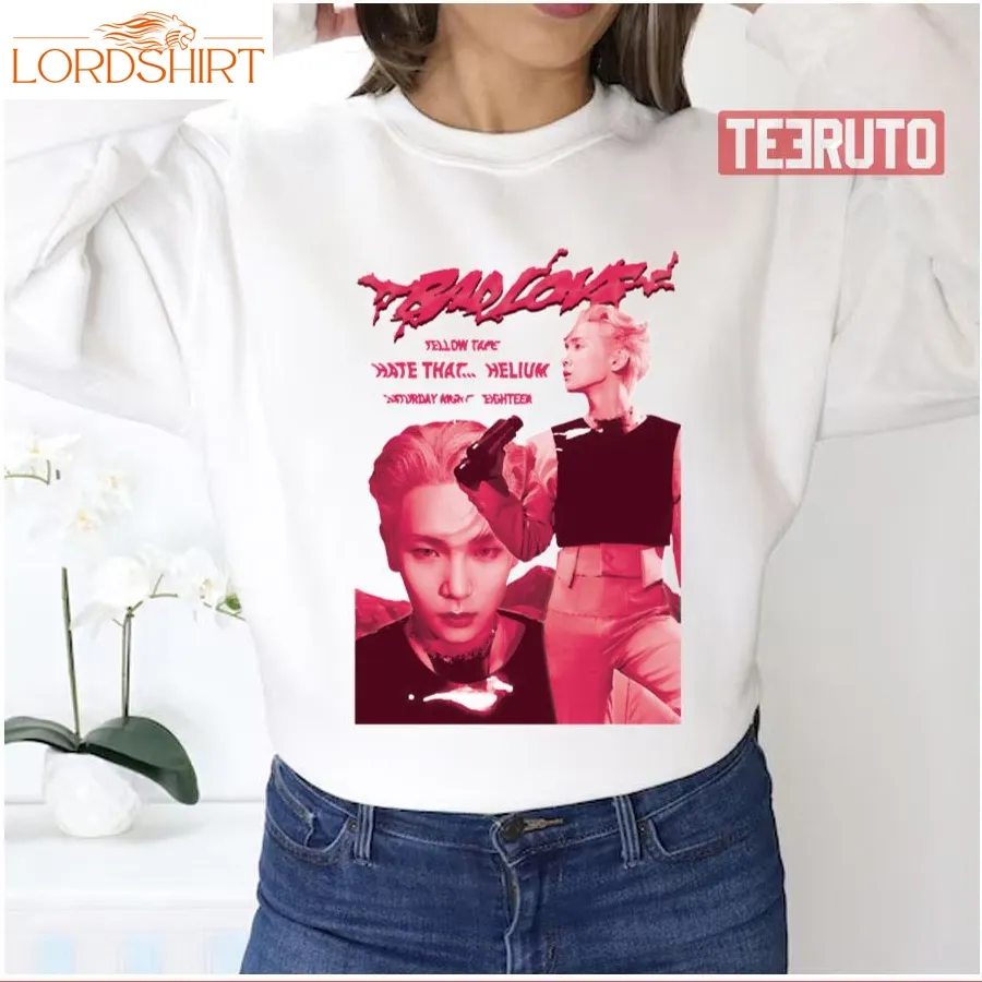 Bad Love Shinee Key Kim Kibum Kpop Band Unisex Sweatshirt