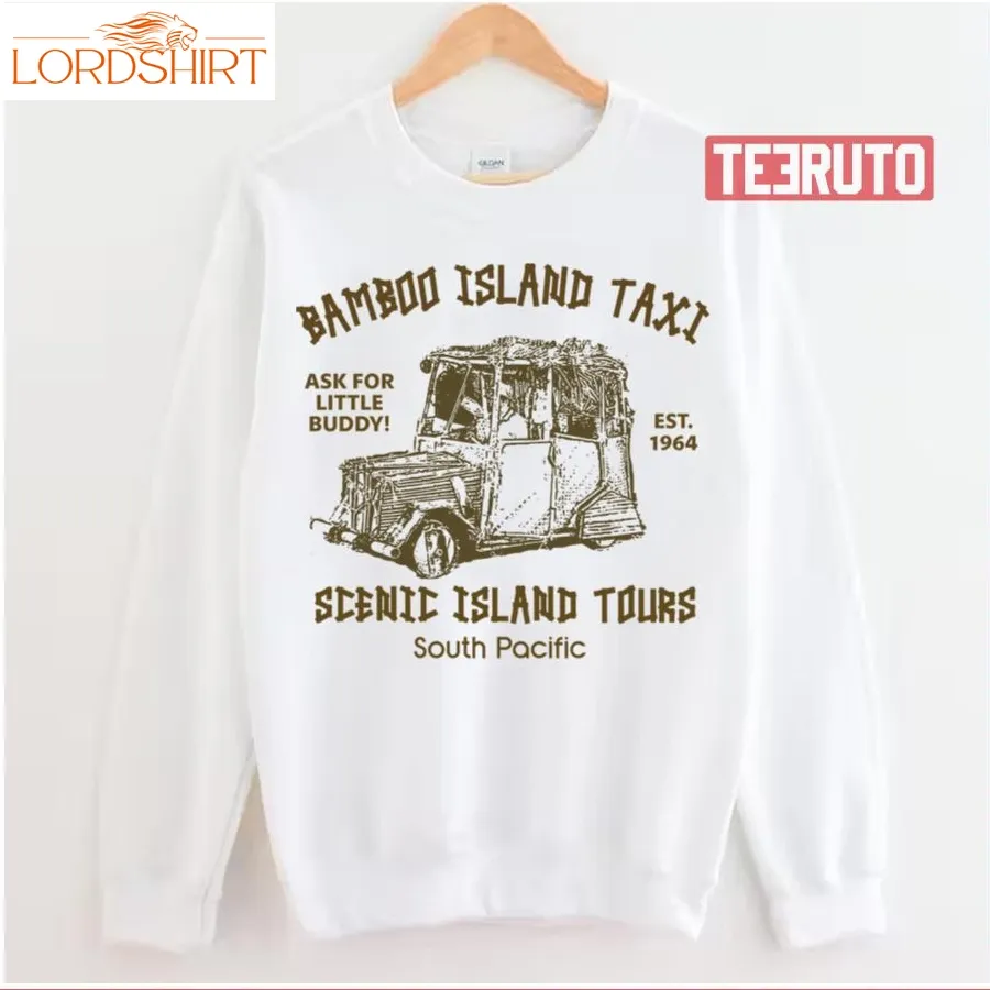 Bamboo Island Taxi Gilligan's Island Unisex Sweatshirt