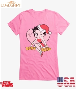 Betty Boop Christmas Love Girls T Shirt