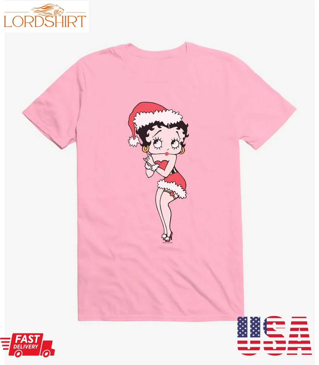 Betty Boop Christmas Wishes T Shirt