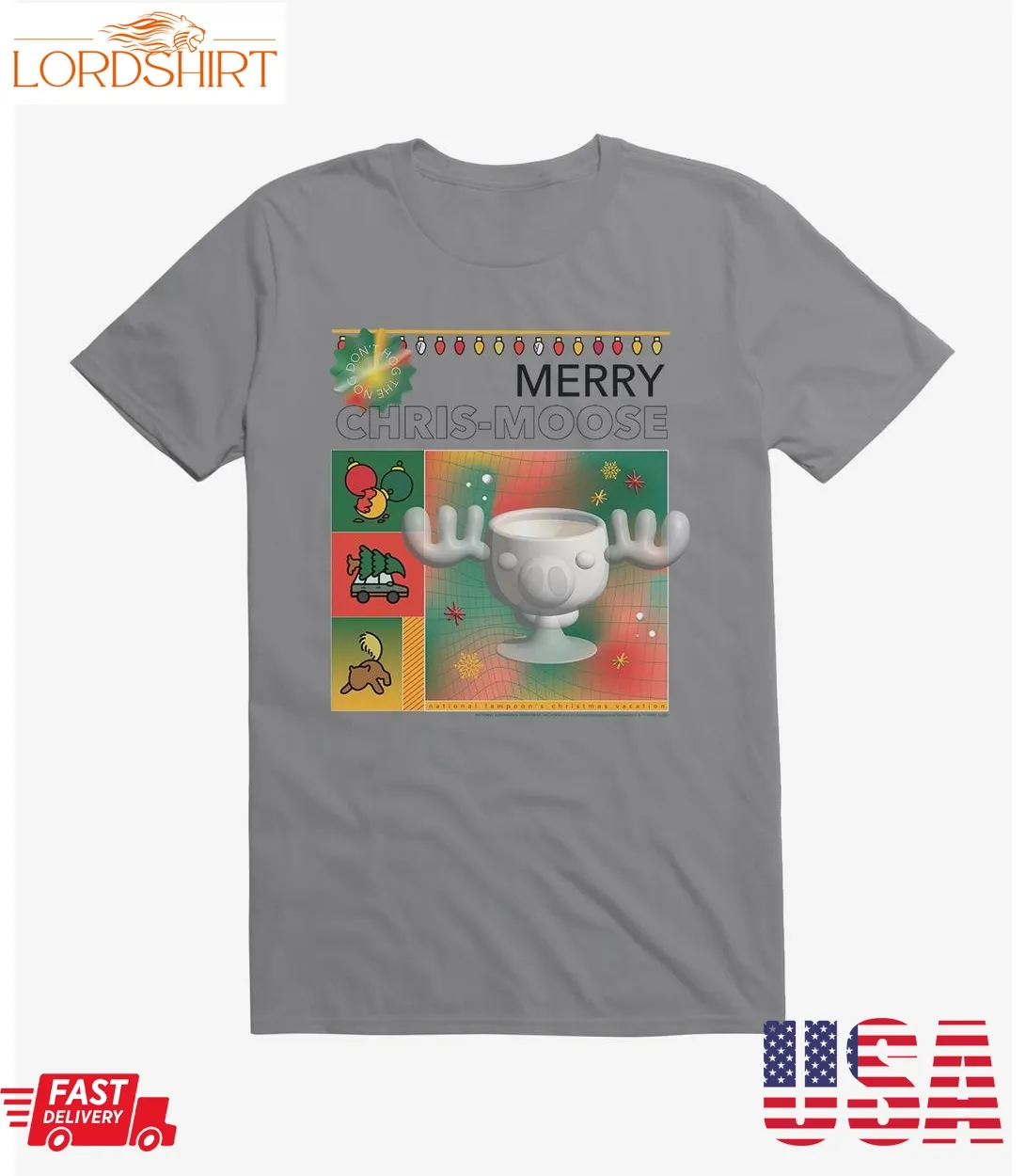 Christmas Vacation Merry Chris Moose T Shirt