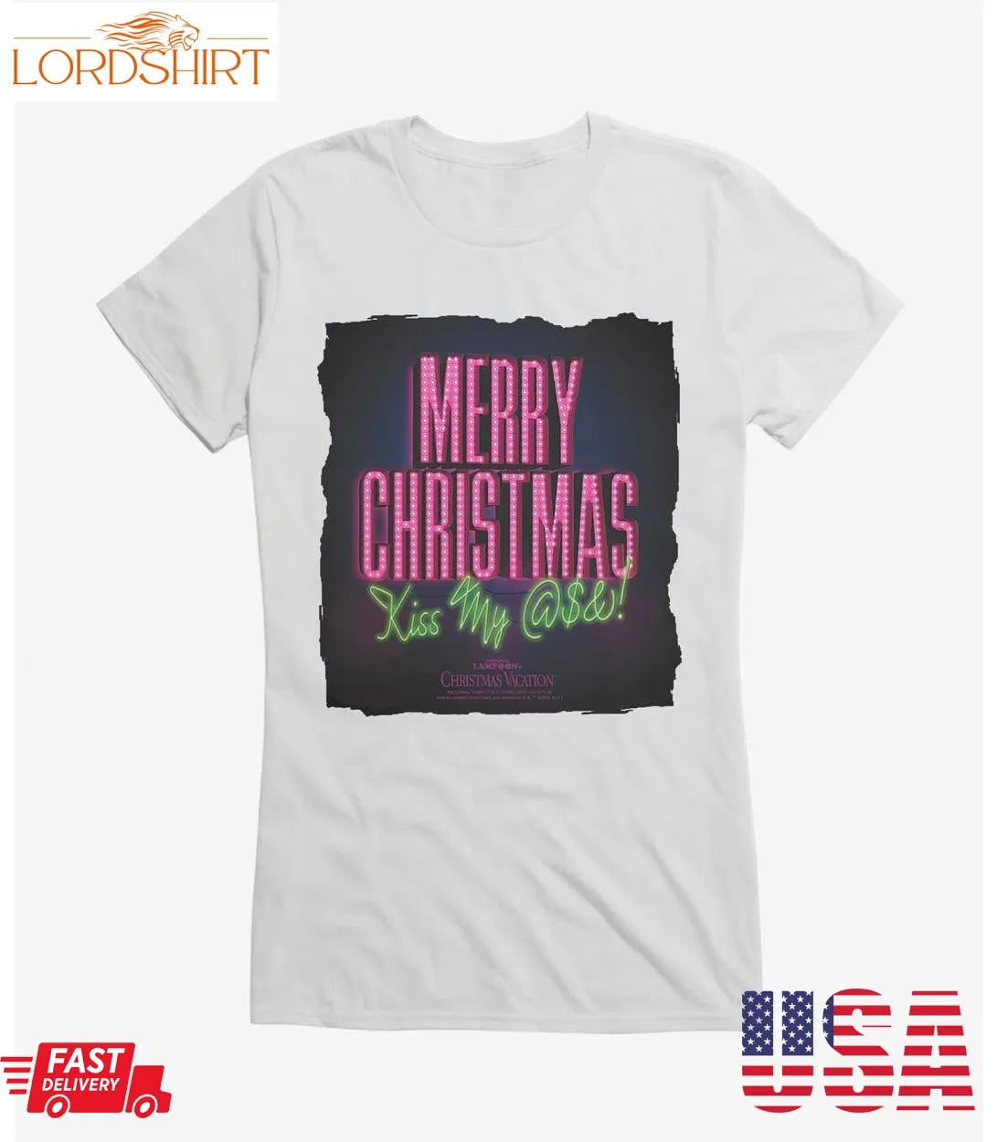 Christmas Vacation Merry Christmas Girls T Shirt